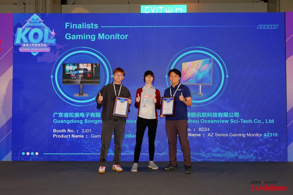Oceanview Shines at 2025 Global Resources Hong Kong Expo, Earning KOLs & Buyers' Favorite Gaming Gear Award
