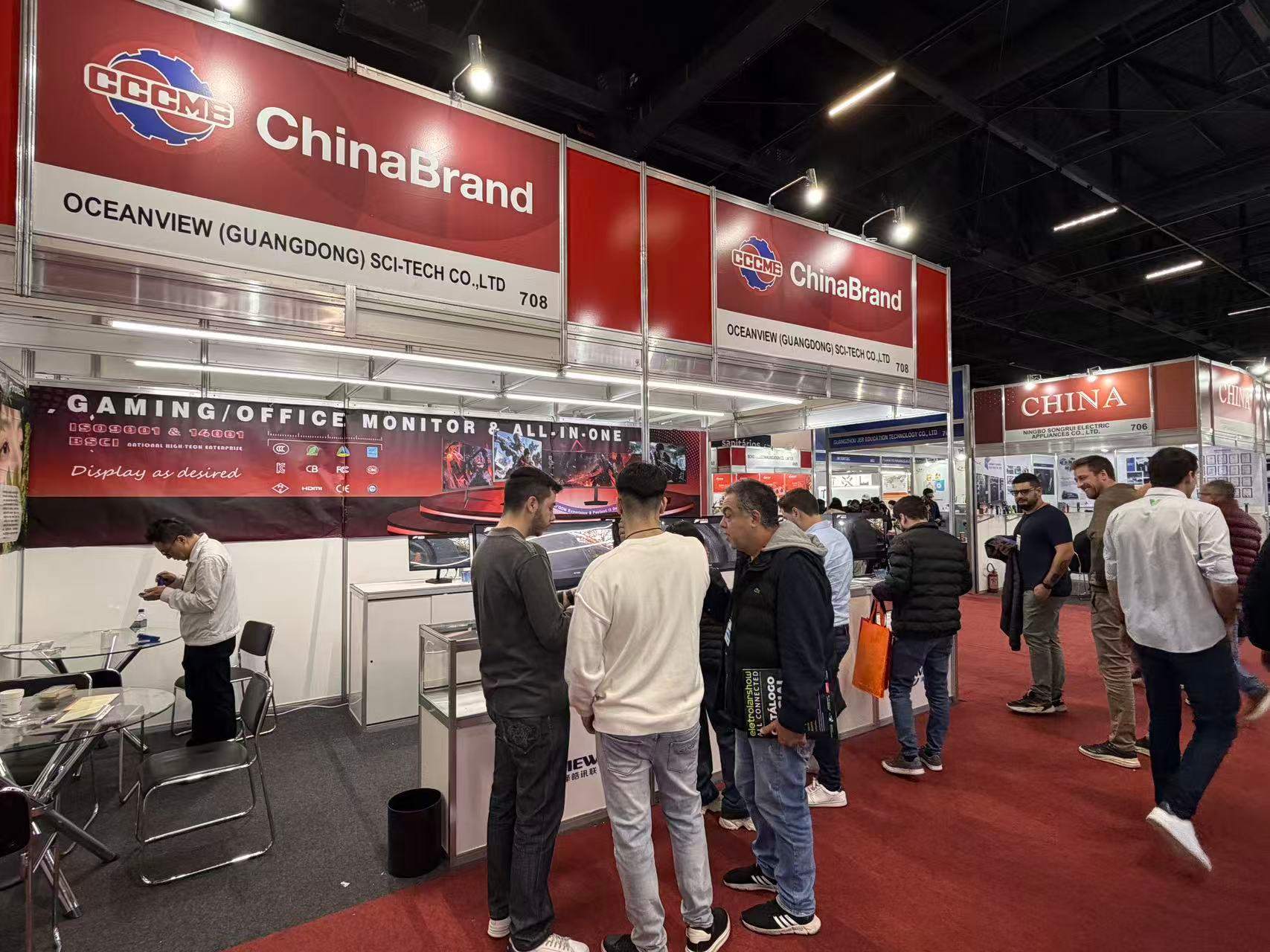 Oceanview fait une apparition remarquée au salon Eletrolar 2026 au Brésil, présentant une technologie d'affichage de pointe.